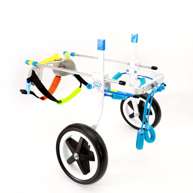 Petshy Dog Rehabilitation Training Wheelchair Adjustable Pet Leg Injury Recovery Device Disabled Dog Cat Walking Wheels Car