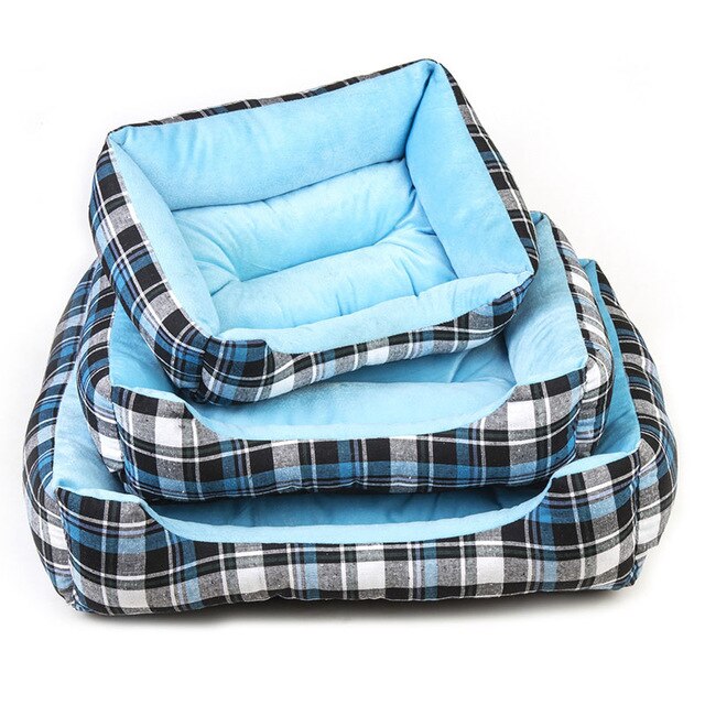 XINAN Pet Fashion Warm Dog House Pet Three-piece Sleeping Bag Comfort Kennel Soft Dog Dog Lodge Warm Cat litter Bed G-16
