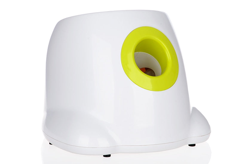 Creative Dog Pet Toys Tennis Launcher Automatic Throwing  Machine Pet Ball Thrower 3/6/9m Section Emission with 3 Balls