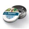 Pet dogs and cats have fleas on their collars